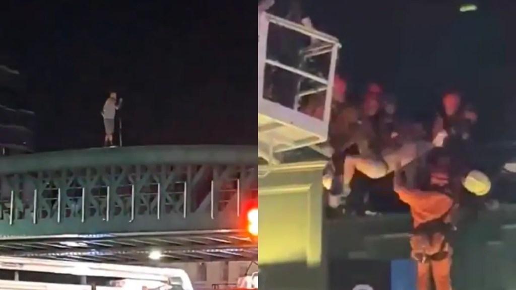 Clamor en el puente evitado a&nbsp;tiempo